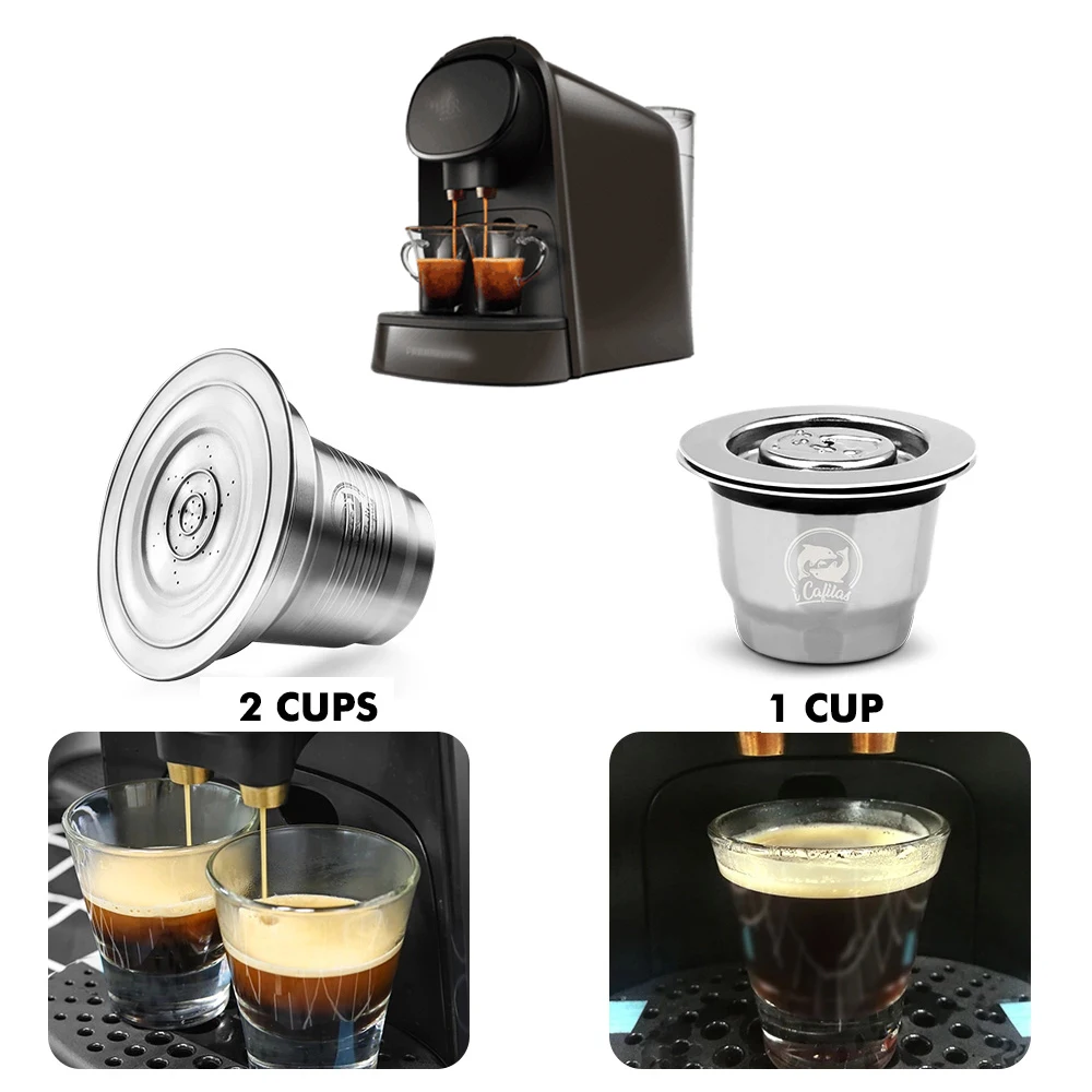 Capsules De Café Rechargeables Xxl, Dosette Pour Or Barista Lm8012/60