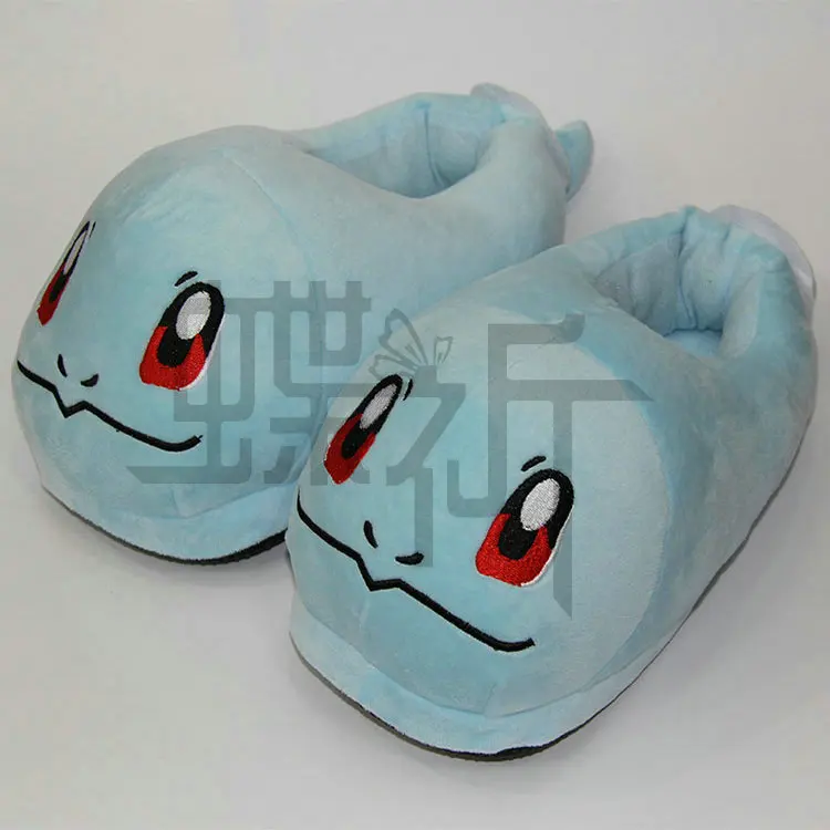 Стиль Покемон Snorlax эльфа, «Пикачу»; мягкие домашние парные тапочки; тапочки из материала на основе хлопка все края в комплекте