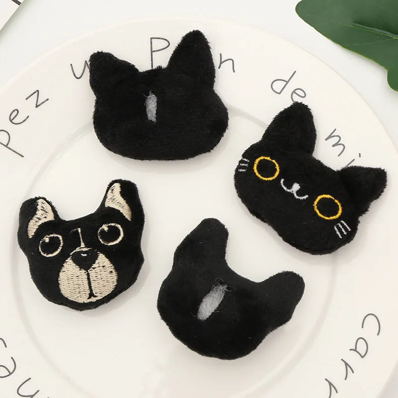 adesivos de patches acolchoados para adesivos de animais de para costura decoração de cabelo diy de dentes