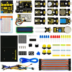 Keyestudio Kit de monitoreo de ambiente para Arduino, Kit Básico básico de iniciación, sistema de aprendizaje EDU
