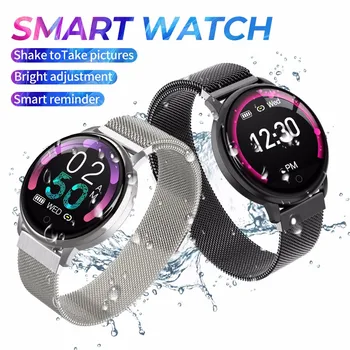 

E38 Smart Watch Men Women Blood Pressure Monitor Heart Rate Monitor Smartwatches Sport Waterproof Smart Bracelet for IOS Android