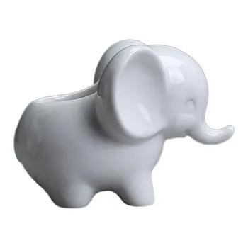 

Simple Outdoor Gardening Creative Fleshy Flower Pots Elephant Ceramic Pots Desktop Potted Ornaments Hotel