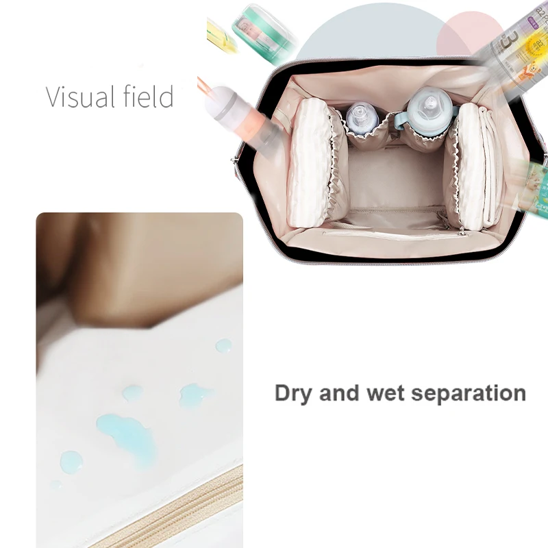 Disney Baby Diaper Bag USB Backpack Maternity Baby In Diaper Bag Large Capacity Mummy Diaper Bags Mummy Bag Nappy Bag Mommy New