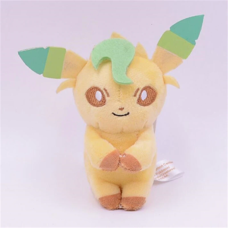 9 шт./лот новая карманная кукла Eevee плюшевая подвеска Eevee плюшевая игрушка мягкая кукла мягкий брелок 10 см