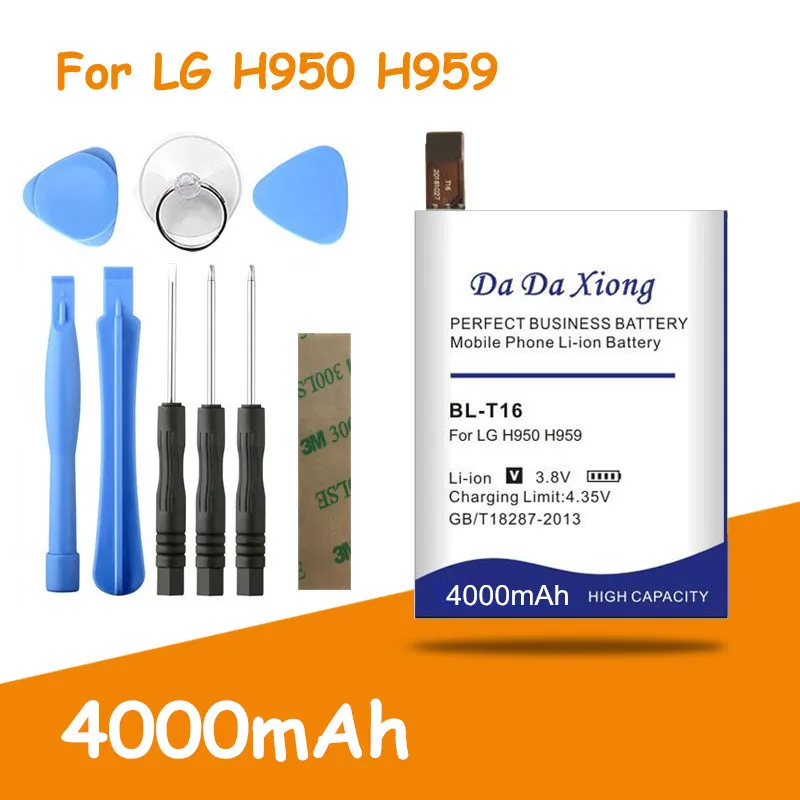 4000 мА/ч, BL-T16 BLT16 Батарея для LG H955A H959 G Flex 2 Vu 4 Vu4 H950 LS996 H955 US995 Замена Аккумуляторы мобильных телефонов+ Бесплатные инструменты