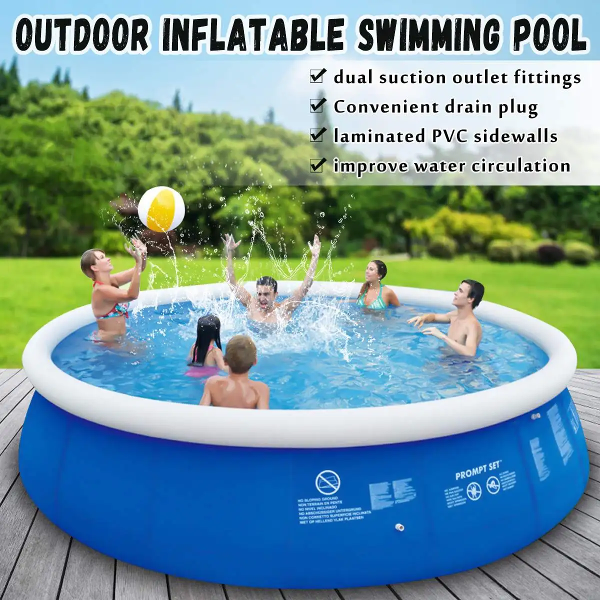2020 Summer Portable Outdoor PVC Inflatable Swimming Pool Water Sports Adult 2020 Summer Portable Outdoor PVC Inflatable Swimming Pool Water Sports Adult