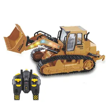 

1/12 Simulation Die-cast Alloy Truck Bulldozer Toys 2.4ghz Engineering Truck Static Model Rc Toys For Children Kids Gift