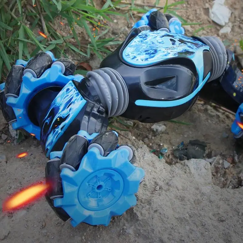 Gesture Sensing Stunt Remote Control Car Twisted Drift Distorted Oversized Light Music Off-road Vehicle Children's Model Toys