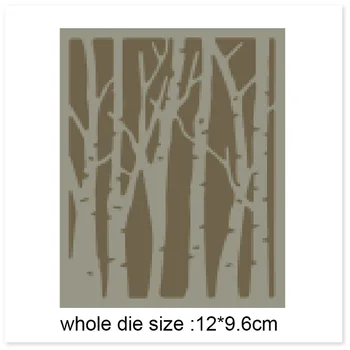 

2020 New metal cutting dies cut die mold forest tree decoration Scrapbook paper craft knife mould blade punch stencils die
