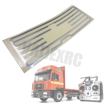 

JX Tractor Air Inlet Metal Decorative Sticker Suitable for Remote Control Tamiya 1/14 Scale MAN F2000 Truck Tractor