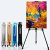 High Quality Adjustable Tripod Painting Easel Stand Aluminium Alloy Canvas Paint Holder Display Art Supplies for Painting ► Photo 2/6
