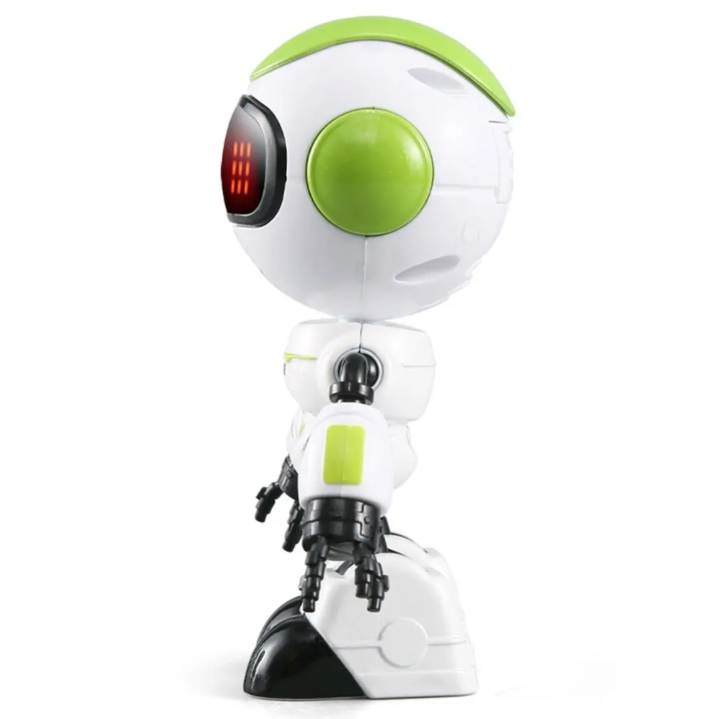 R8/R9 RC JJR/C Робот сенсорный зондирование светодиодный глаз умный голос DIY жесты сплава тела Мини Робот Модель игрушка подарок для детей