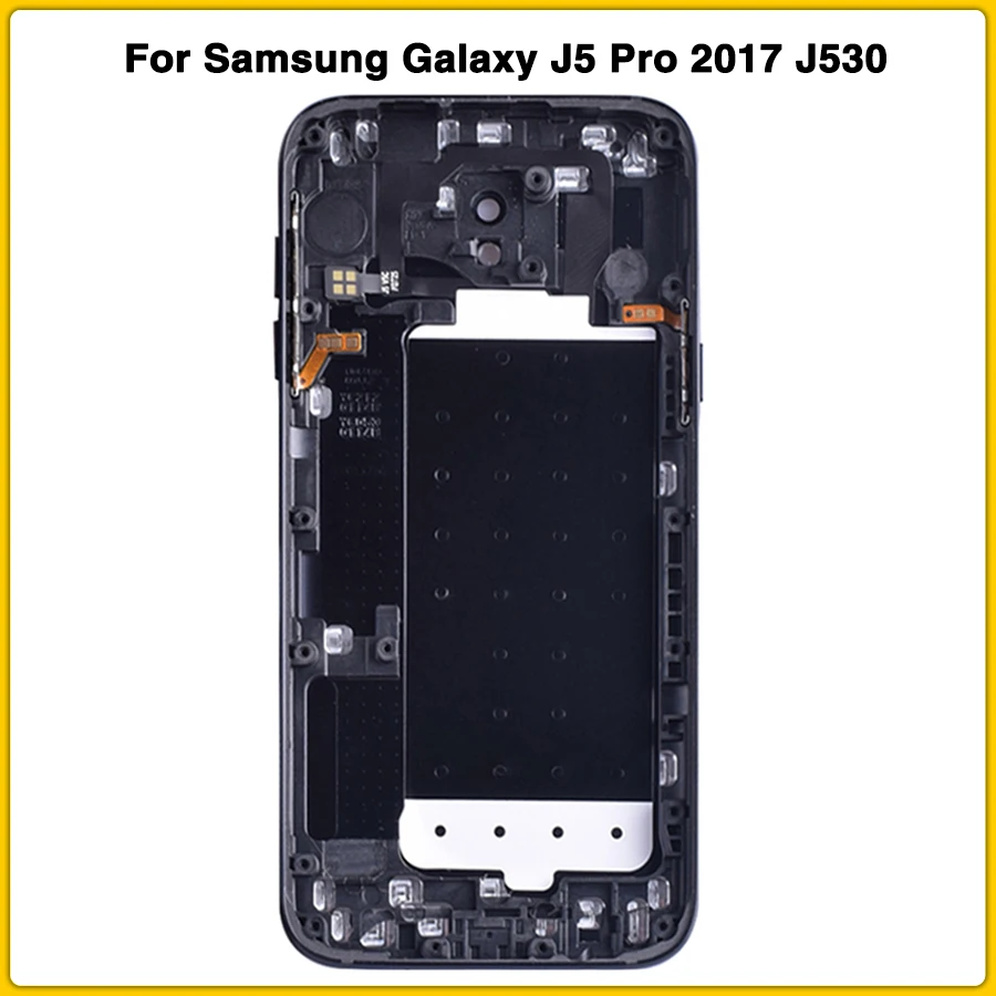 Чехол с полным корпусом для samsung Galaxy J5 Pro J530 J530F SM-J530F, задняя крышка для батареи, задняя крышка, запасные части