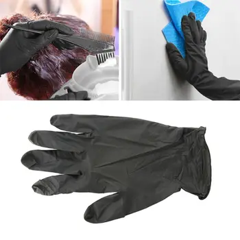 

50pcs Nitrile Disposable Gloves Hair Coloring Protective Glove Cleaning