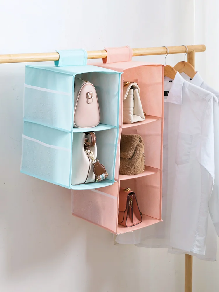 

Bag storage hanging bag wardrobe hanging underwear socks wardrobe space saving artifact storage bag hanging organizer
