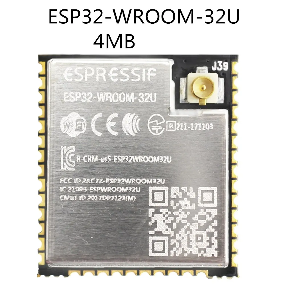 ESP32-WROOM-32U 4MB ESP32 4 Мб/16 Мб ESP32-WROOM-32 ESP32-WROOM-32D ESP32-WROOM-32U ESP32-S ESP32-WROVER ESP32-WROVER-IB ESP32-WROVER-B ESP32-SOLO-1 - Цвет: ESP32-WROOM-32U 4MB
