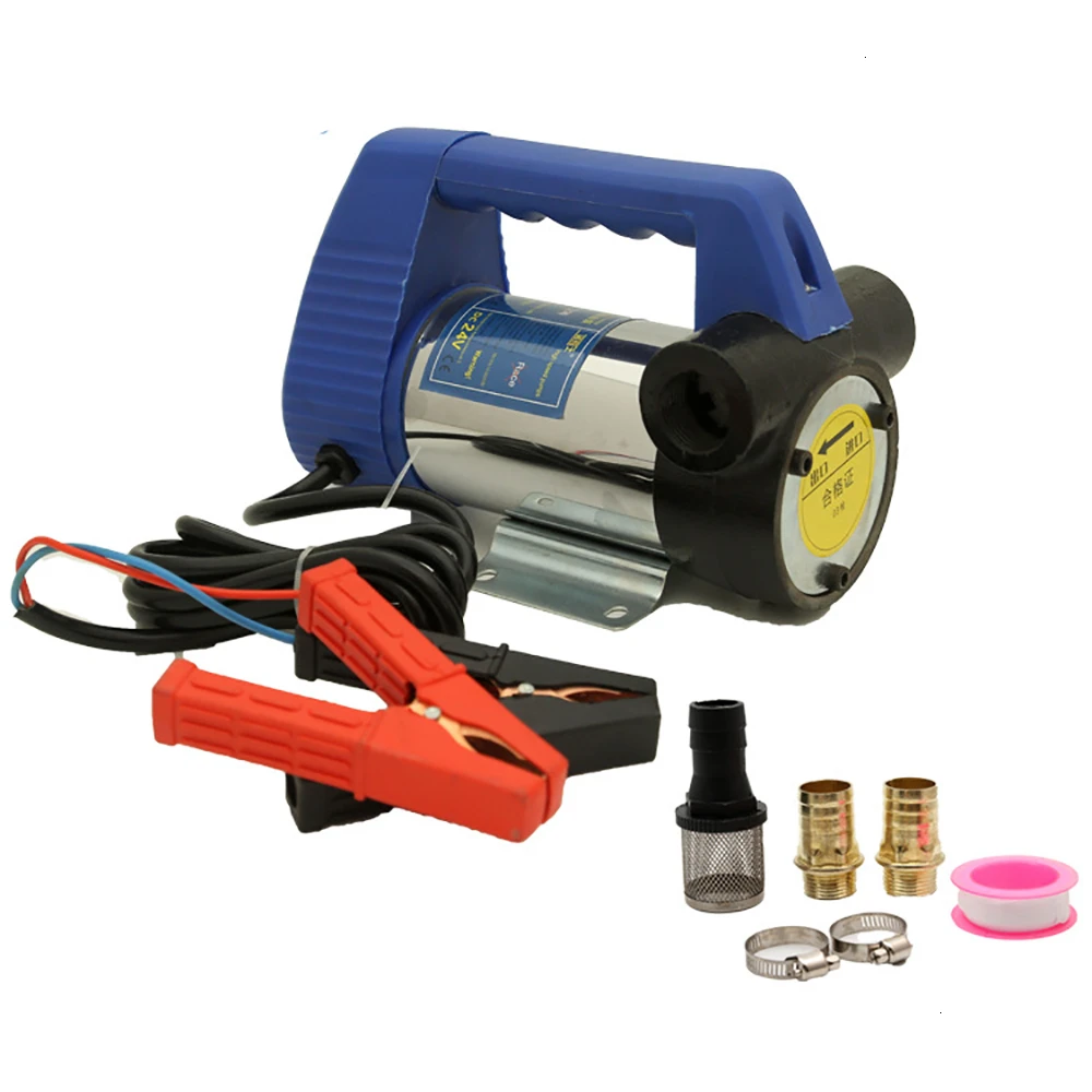 Электрический портативный перепускной клапан 50 л насос для перекачки топлива и
