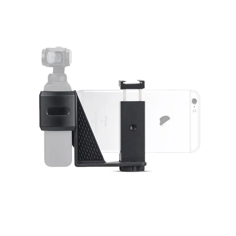 Набор держателя телефона EACHSHOT для DJI OSMO Pocket с 1/4 винтовым отверстием для холодной обуви, чтобы включить аксессуары штатив для микрофона видео свет