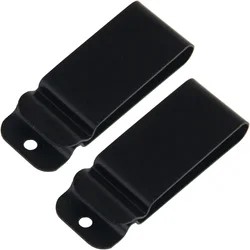 2PCS/LOT Kydex Holster Quick Clips Tactical Sheath Holster Manganese Steel Metal Belt Clip