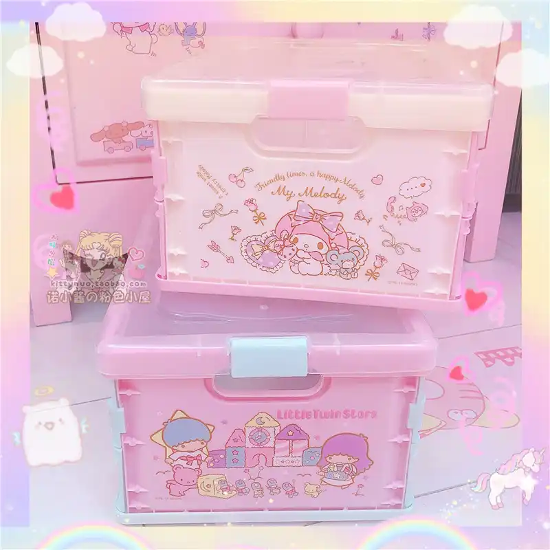 little girls storage boxes