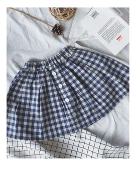

2020 Best Selling Baby Girls Plaid Skirt Fashion Good Quality Summer Baby Girls Skirts 2-7T