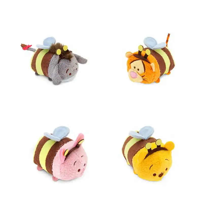 Disney Jouets En Peluche Abeille Tsum Winnie L Ourson Pendentif Kawaii Cochon Tigre Cadeaux Pour Enfants Aliexpress