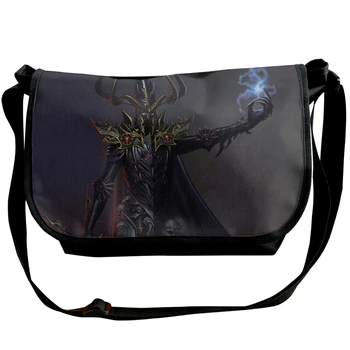 

Huanxiang_yishu-014 Fashion Solid Canvas Messenger Satchel Bags Buckle Casual Portable Shoulder Bag