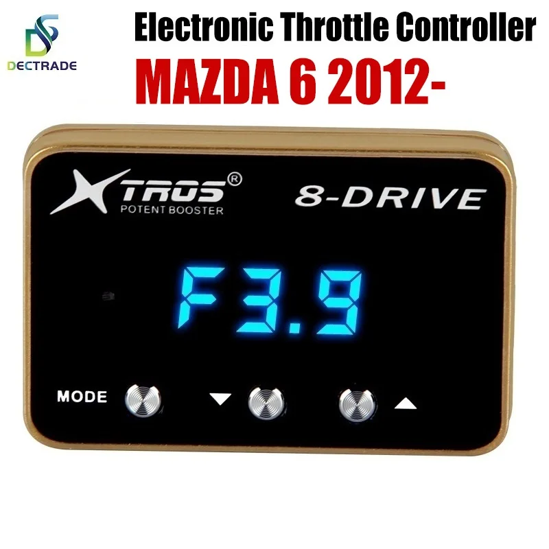 Dectrade Car Electronic Throttle Controller Racing Accelerator Potent Booster For Mazda 6 2012- Tuning Parts 8 Drive