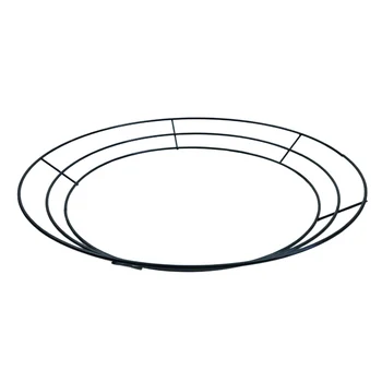 

Retro Metal Succulent Wire Wreath Hanging Planter Air Plant Flower Pots Containers for Wedding Party Decor Home Garden Ornament