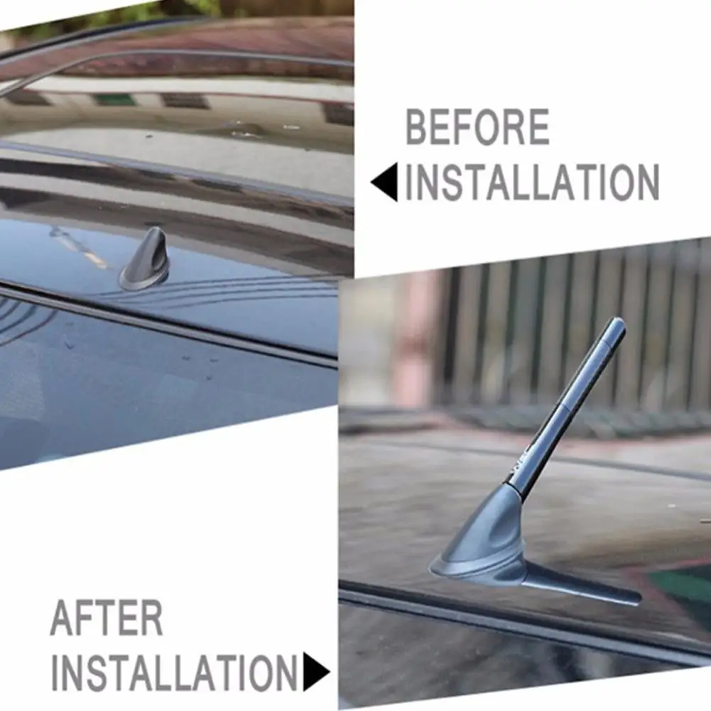 

4.7inches Universal Car Antenna Carbon Fiber Radio FM Signal Antena Auto Refitting Tool