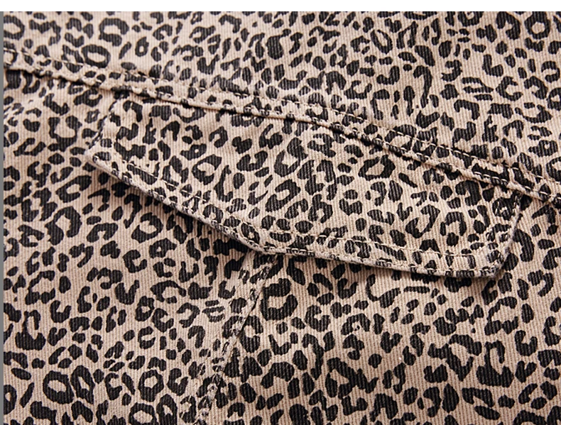 Новое поступление, Модная хлопковая джинсовая леопардовая куртка для девочек весенне-Осенняя детская одежда детская верхняя одежда повседневные топы для студентов, P141