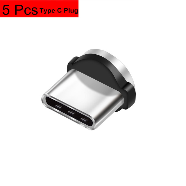 Magnetic Cable Plug Type C Micro USB C Plugs Fast Charging Phone Microusb Type-C Magnet Charger Plug For iPhone XR Adapter