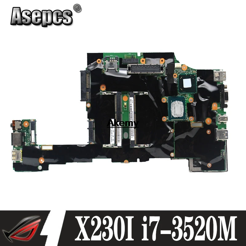 

new original laptop Lenovo ThinkPad X230 X230i motherboard mainboard i7 i7-3520M CPU FRU 04X4513