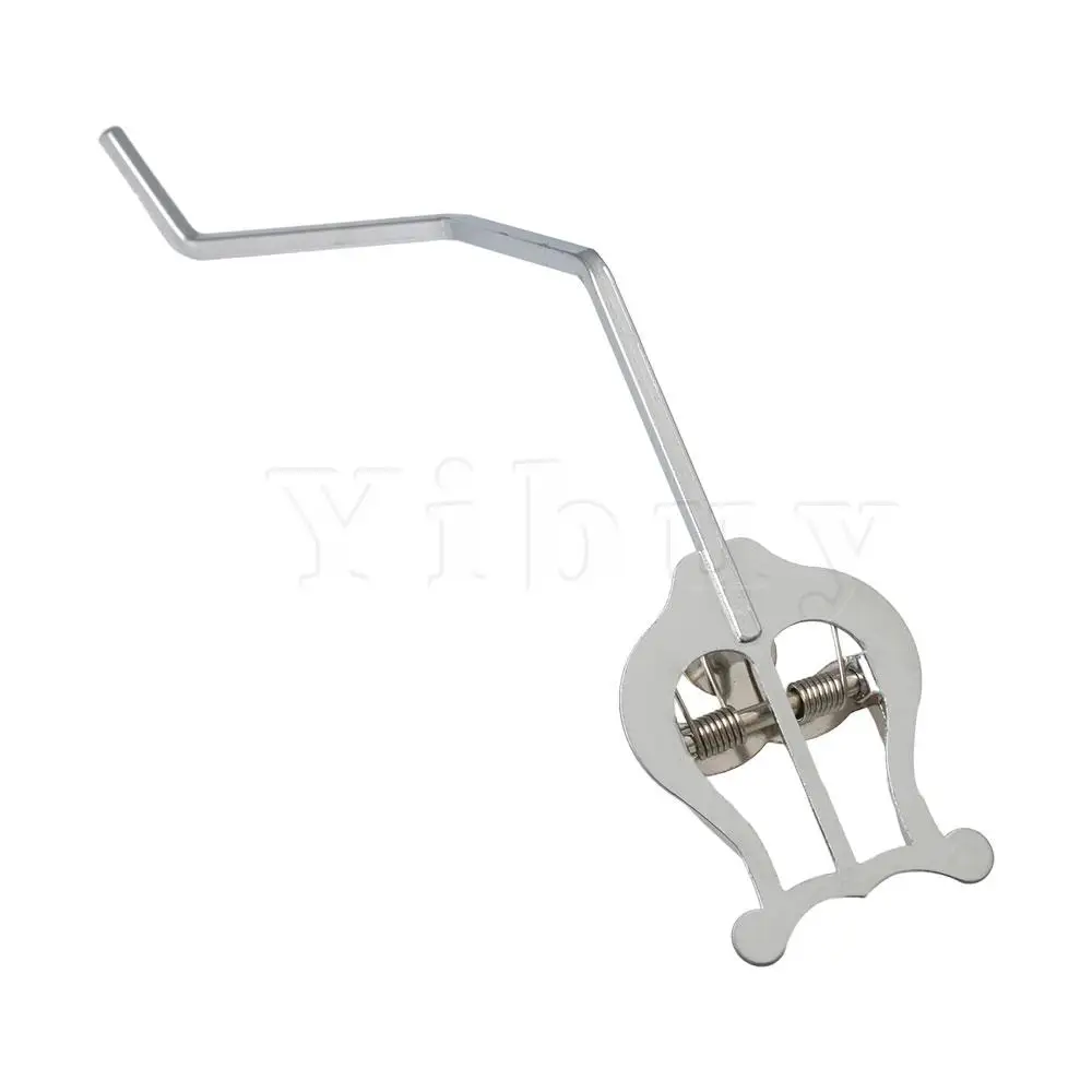Yibuy серебряное покрытие тенор быть баритон euphonium марширующий клип лист плоский ключ