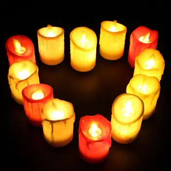 

LED Votive Candles Lamp Candles Light Home Wedding Creative LED Tealight Romantic