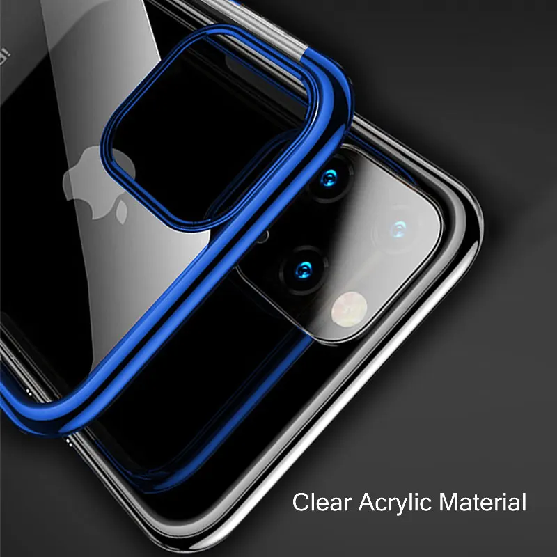 Силиконовый бампер с гальваническим покрытием для IPhone 10 X XS MAX Xr 10 для Iphone 11 Pro Max, мягкий чехол из ТПУ для IPhone 10 11, чехол
