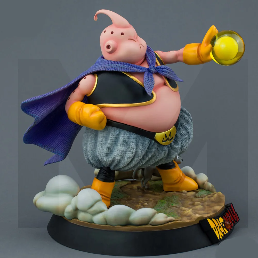 Аниме «Жемчуг дракона» и Majin Buu последний босс жира Buu супер сайян, «Жемчуг дракона GK статуя ПВХ Рисунок собирать модель игрушка M2627