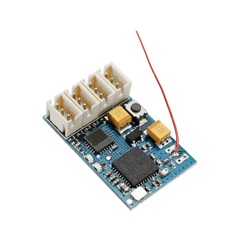 DasMikro 2 4G 4CH 1 5 мм JST приемник для KYOSHO/KO PROPO ASF Micro Racing Rc автозапчасти|Детали и