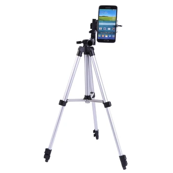 

Adjustable Tripod Stand Holder for iPhone/Cellphone/Camera with Universal Clip and Remote