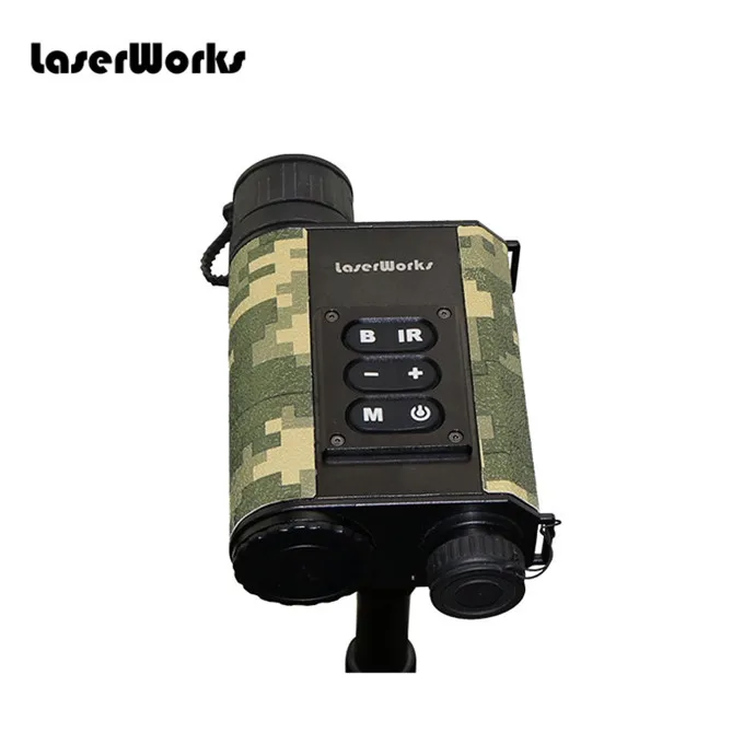 camo color LaserWorks Инфракрасный цифровой ночного видения LRNV009 Монокуляр 480X240 для ночного времени охоты съемки - Цвет: camo color