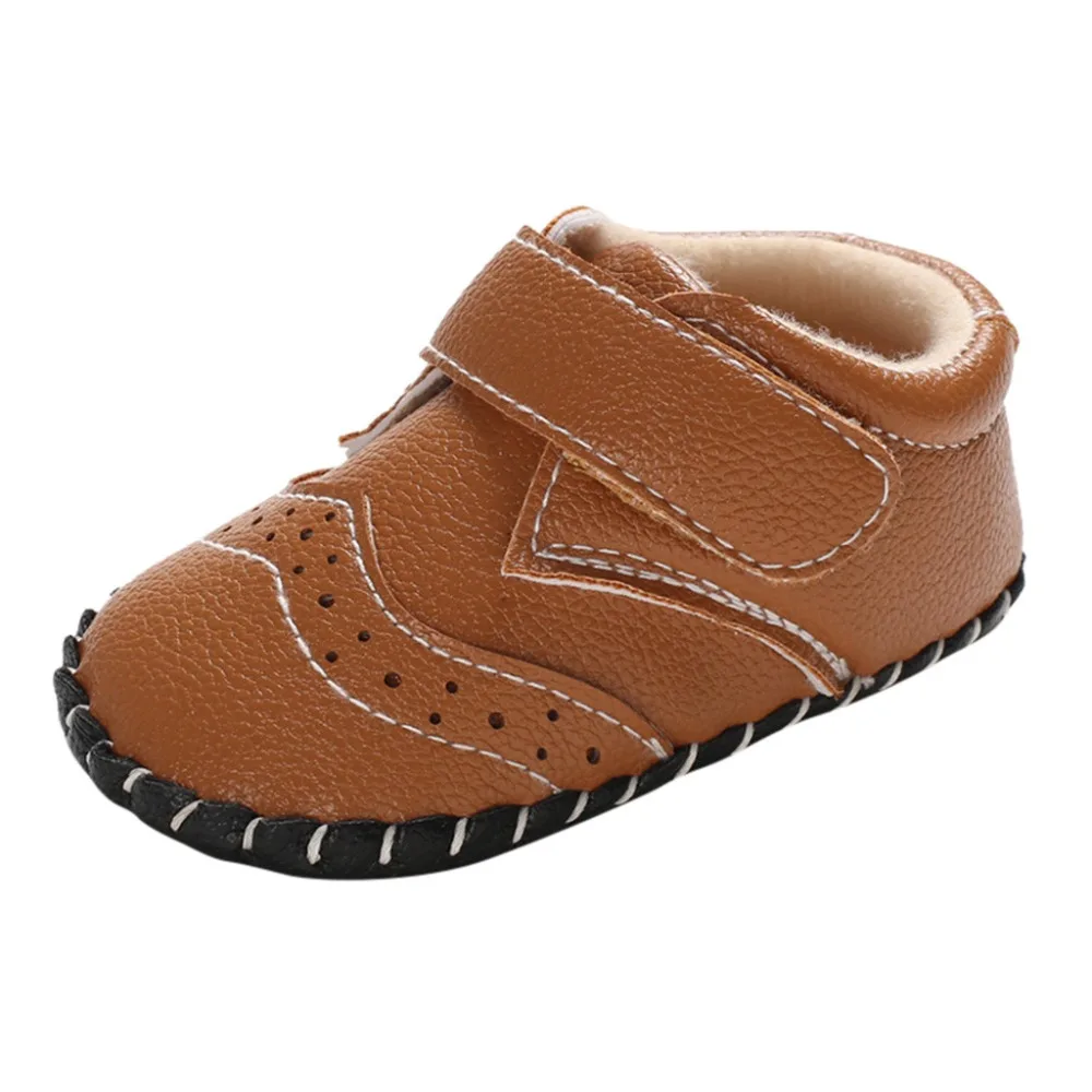 Kids baby toddler shoes rubber sole non-slip baby shoes casual sneakers kids sneakers girls and boys bow princess shoes 35A12 (27)