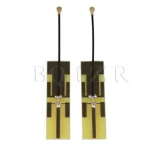 BQLZR 2x Внутренняя антенна с высоким коэффициентом усиления IPEX1 48x14 мм длина провода 6 см