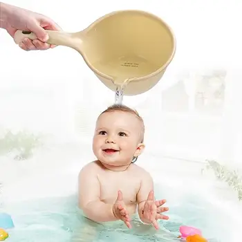 

Hot Selling Baby Child Wash Hair Shampoo Rinse Cup Thick Bath Water Ladle Scoop For Kids