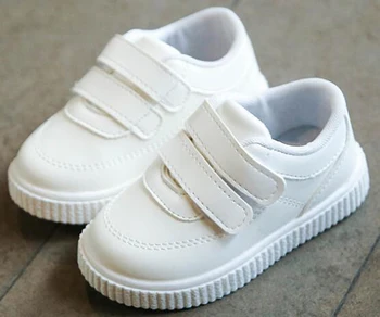 

kids sneakers boys shoes girls trainers Children leather shoes white black school shoes pink casual shoe flexible sole fashion