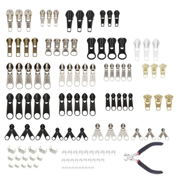 

Zipper Repair Kit Zipper Replacement Zipper Mounting Pliers Suitable for Bags, Jackets, Tents, Suitcases, Backpacks,
