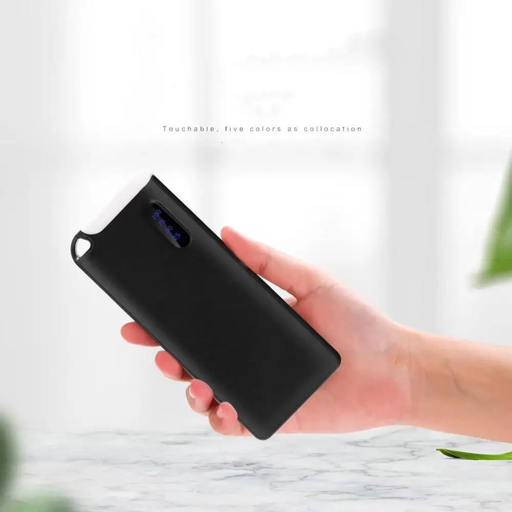 Светодиодный внешний аккумулятор 30000 мА/ч USB ЖК-дисплей портативное зарядное