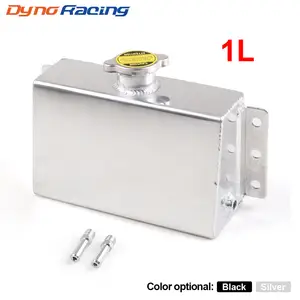 Heinmo Universal 1200ML Oil Catch Can Reservoir Tank Racing Oil Catch Can Breather 2 Port Series Tank For NISSAN
