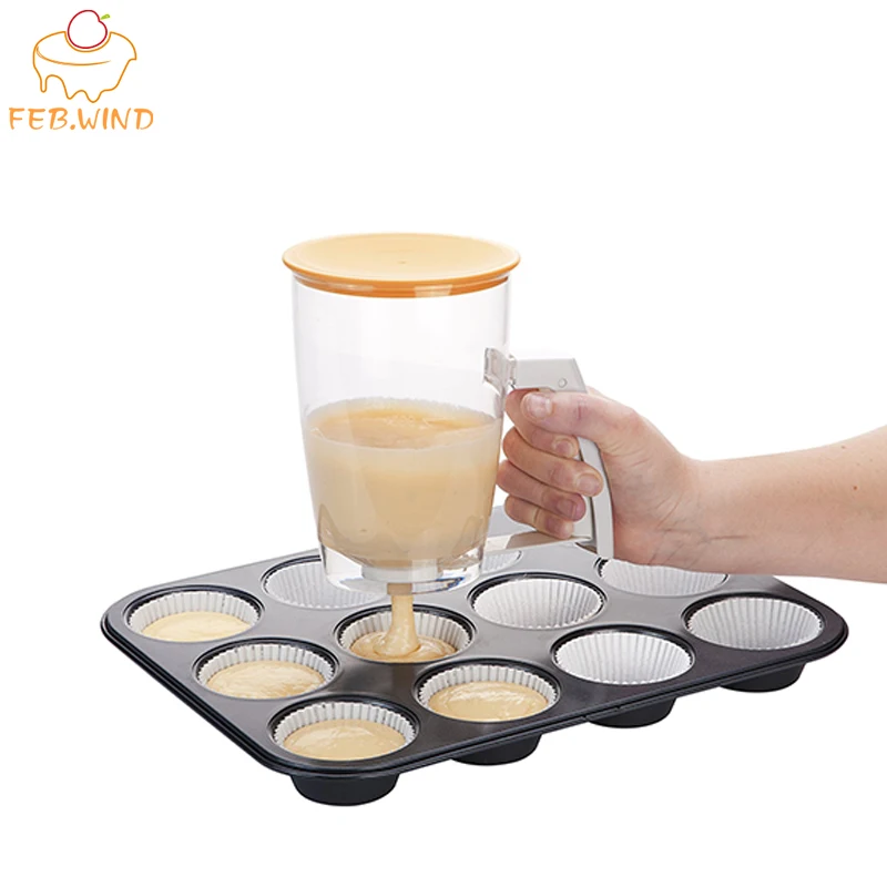 1pc Pancake Cupcake Batter Dispenser, Batter Separator Bakeware Maker With  Measuring Label, Perfect Baking Tool For Cupcakes, Waffles, Muffin Mix, Or  Any Baked Goods