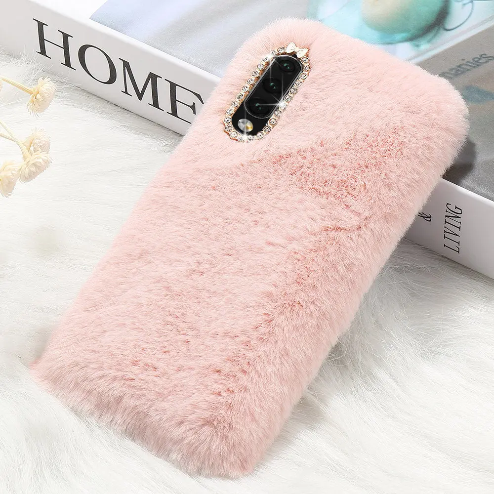 LLZ. COQUE пушистый чехол для samsung Galaxy A10 A10e A20 A20e A3 A30 A40 A50 A6 A6 A70 A8 J3 J4 J5 J6 плюс кролик чехлы