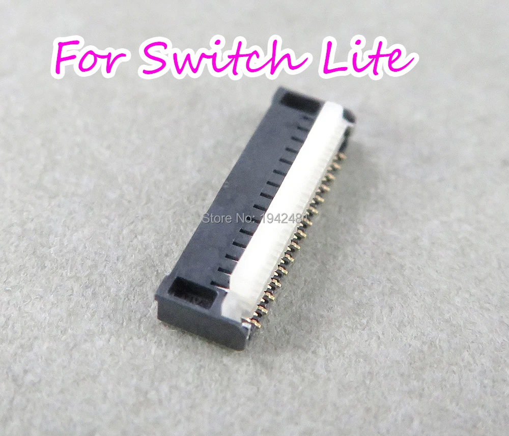 Original Novo l Botão Fita de Circuito de Alimentação Cabo Flexível Placa-mãe Conector Tomada 29 Pinos para Nintendo Switch Lite 10 Peças - Image 5